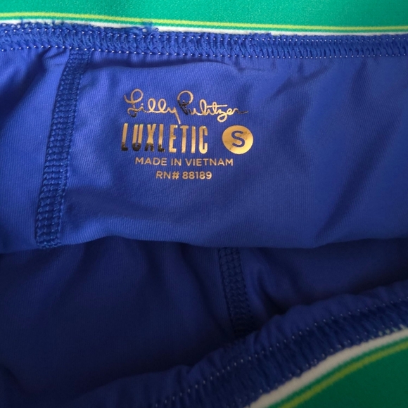 Lilly Pulizer Silvana Skort Botanical Green In A Flutter Size Small - Picture 7 of 16